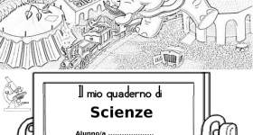 copertina quaderno scienze