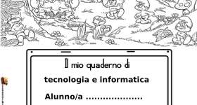 copertina quaderno tecnologia e informatica