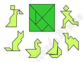 come si gioca con il tangram